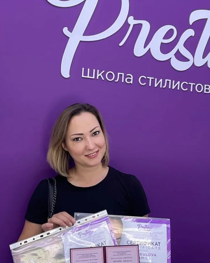 Kamila Kabkulova — Qosh arxitekturasi, выпускница школы Prestige
