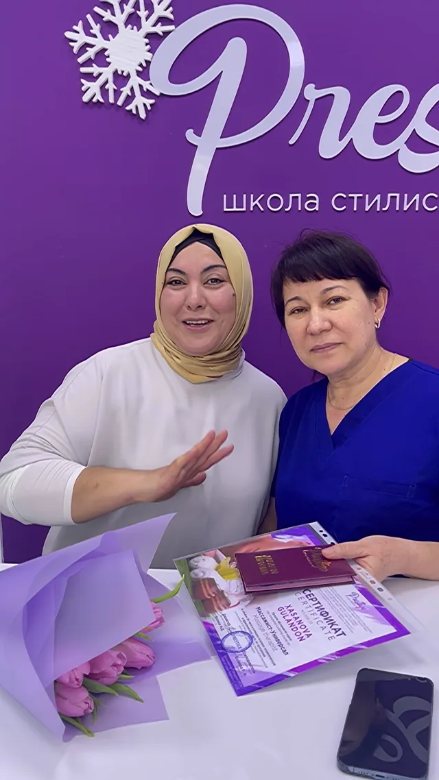 Кадр из видеоотзыва выпускницы